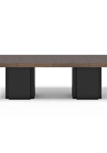 TEMAHOME Dusk Spisebord - Valn�d/Sort - 302x150 cm - 8 personer