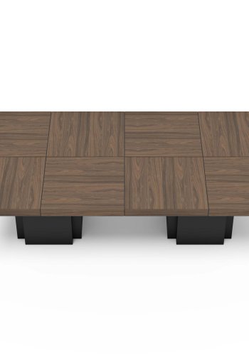 TEMAHOME Dusk Spisebord - Valn�d/Sort, 262x130 cm