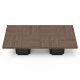 TEMAHOME Dusk Spisebord - Valn�d/Sort, 262x130 cm