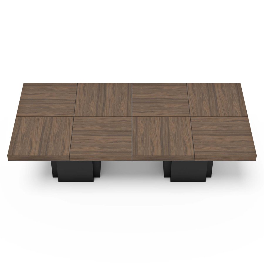 TEMAHOME Dusk Spisebord - Valn�d/Sort, 262x130 cm