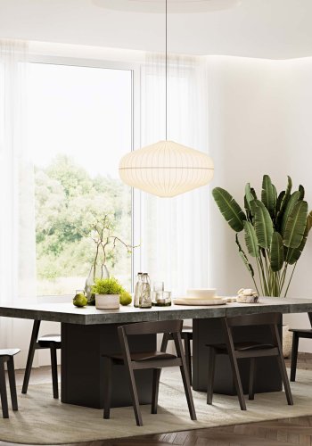 TEMAHOME Dusk Spisebord - Betonlook/Sort - 262x130 cm