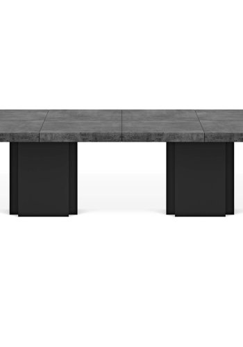 TEMAHOME Dusk Spisebord - Betonlook/Sort - 262x130 cm