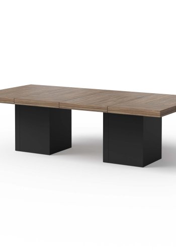 TEMAHOME Chess Spisebord - Valn�d/sort - 262x131 cm