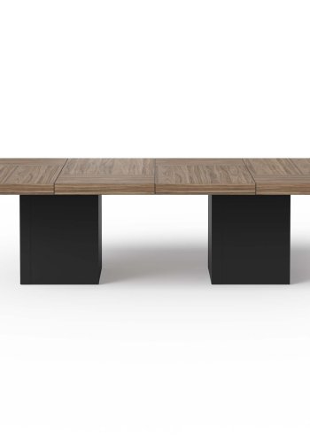 TEMAHOME Chess Spisebord - Valn�d/sort - 262x131 cm