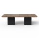 TEMAHOME Chess Spisebord - Valn�d/sort - 262x131 cm
