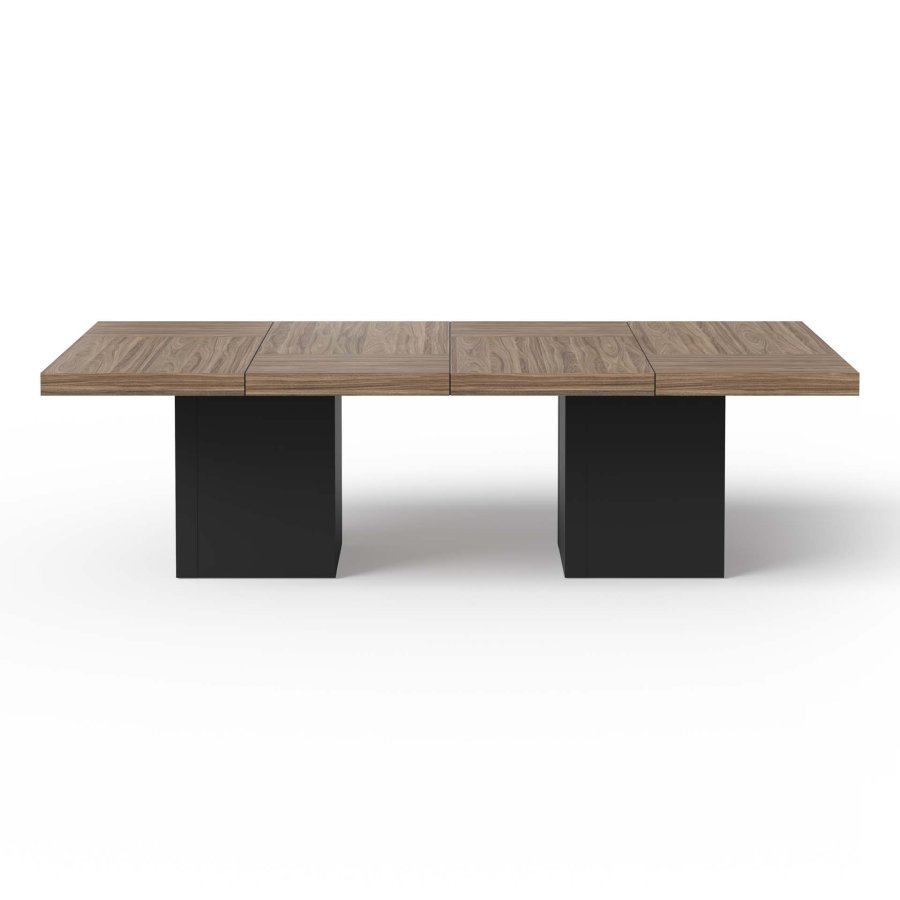 TEMAHOME Chess Spisebord - Valn�d/sort - 262x131 cm