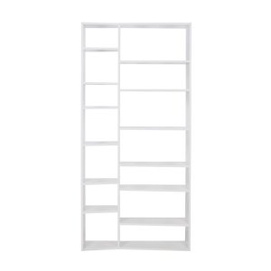 TEMAHOME Valsa Bokhylla 001 - Vit - 108x224x34 cm