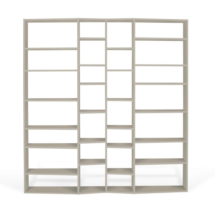 TEMAHOME Valsa Bokhylla 003 - Gr� - 214x224x34 cm