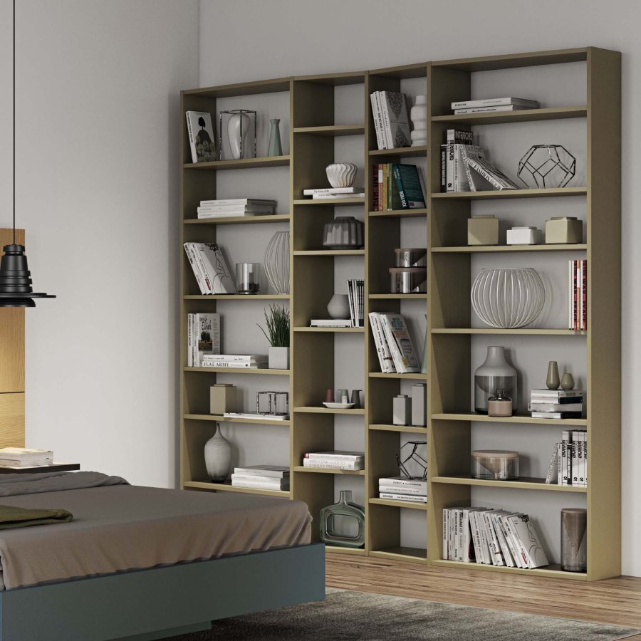 TEMAHOME Valsa Bokhylla 003 - Gr� - 214x224x34 cm