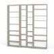 TEMAHOME Valsa Bokhylla 003 - Gr� - 214x224x34 cm