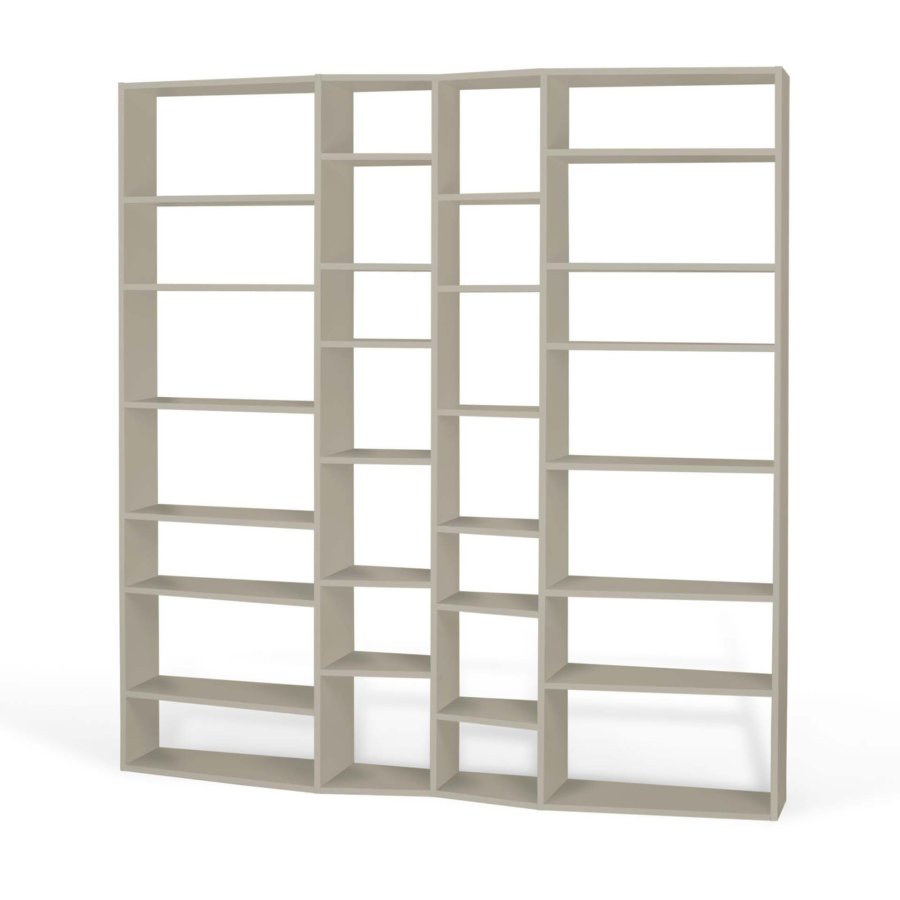 TEMAHOME Valsa Bokhylla 003 - Gr� - 214x224x34 cm