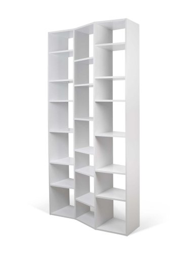TEMAHOME Valsa Bokhylla 007 - Vit - 110 x 34 x 224 cm