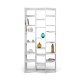 TEMAHOME Valsa Bokhylla 007 - Vit - 110 x 34 x 224 cm