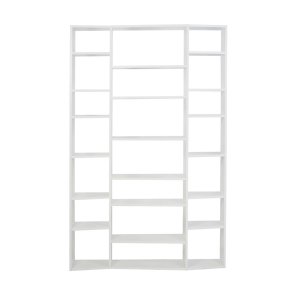 TEMAHOME Valsa Bokhylla 002 - Vit, 144x224x34 cm