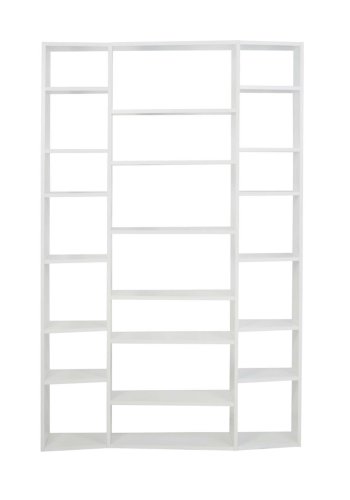 TEMAHOME Valsa Bokhylla 002 - Vit, 144x224x34 cm