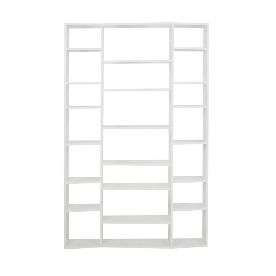 TEMAHOME Valsa Bokhylla 002 - Vit, 144x224x34 cm