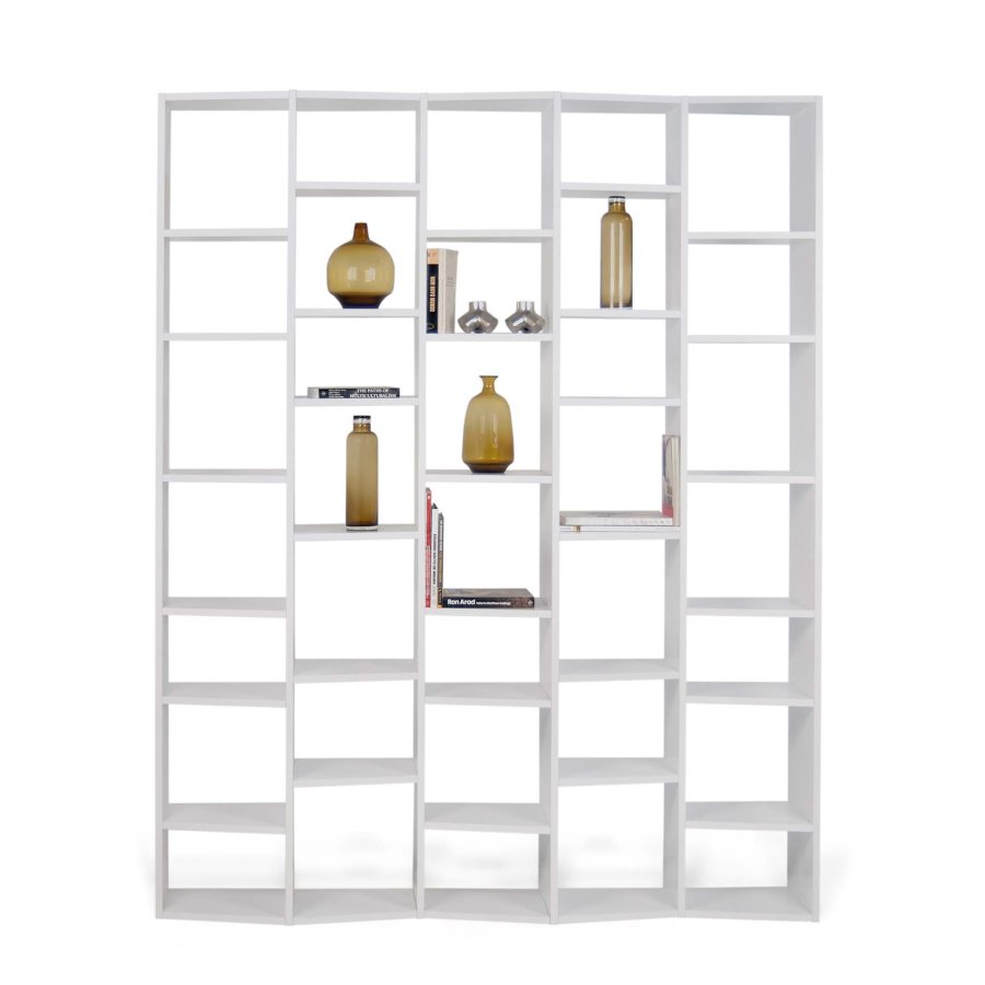 TEMAHOME Valsa Bokhylla 004 - Vit - 182x224 cm