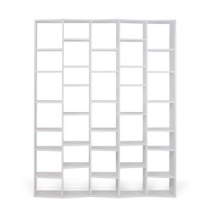 TEMAHOME Valsa Bokhylla 004 - Vit - 182x224 cm