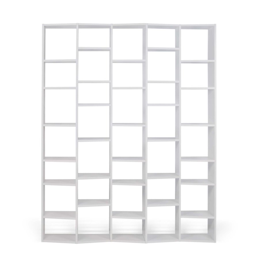 TEMAHOME Valsa Bokhylla 004 - Vit - 182x224 cm