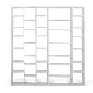 TEMAHOME Valsa Bokhylla 005 - Vit, 216x34x224 cm