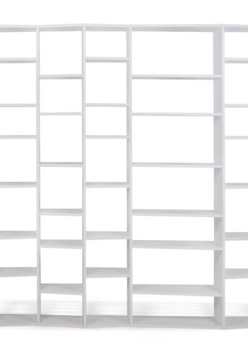 TEMAHOME Valsa Bokhylla 005 - Vit, 216x34x224 cm