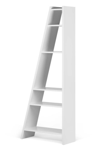 TEMAHOME Delta Bokhylla 001 - Vit, 76x195 cm