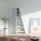TEMAHOME Delta Bokhylla 001 - Vit, 76x195 cm