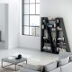 TEMAHOME Delta Bokhylla 003 - Svart - 170x195 cm