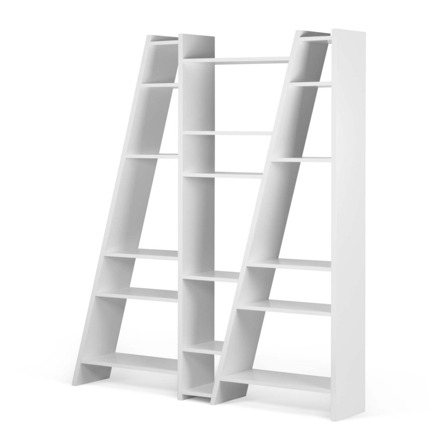 TEMAHOME Delta Bokhylla 003 - Vit, 170x195 cm