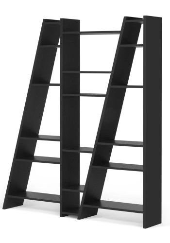 TEMAHOME Delta Bokhylla 003 - Svart - 170x195 cm