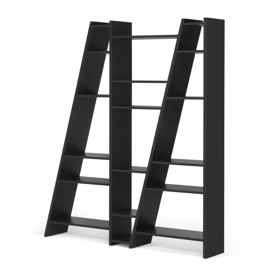 TEMAHOME Delta Bokhylla 003 - Svart - 170x195 cm