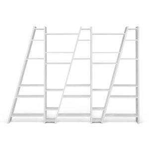 TEMAHOME Delta Bookcase 005 - Vit - 263x195 cm