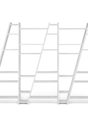 TEMAHOME Delta Bookcase 005 - Vit - 263x195 cm