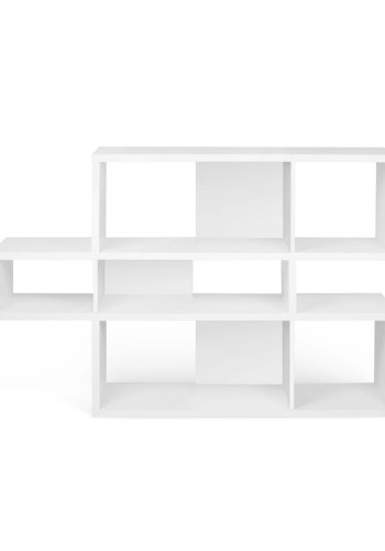 TEMAHOME London Bokhylla 001 - Vit, 156x100x34 cm