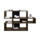 TEMAHOME London Bokhylla 001 - Valn&ouml;t/Svart - 156x100 cm