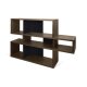 TEMAHOME London Bokhylla 001 - Valn&ouml;t/Svart - 156x100 cm