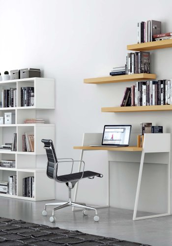 TEMAHOME London Bokhylla 002 - Vit - 156x160 cm