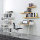 TEMAHOME London Bokhylla 002 - Vit - 156x160 cm