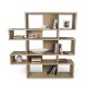 TEMAHOME London Bokhylla 002 - Natur ekfaner, 156x160 cm