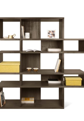 TEMAHOME London Bokhylla 002 - Valn&ouml;t - 156x160 cm