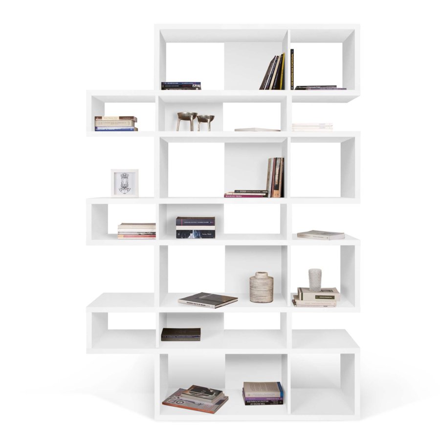 TEMAHOME London Bookcase 003 - Vit - 156x220x34 cm