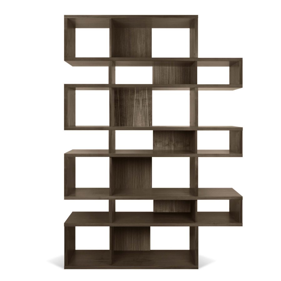 TEMAHOME London Bokhylla 003 - Valn&ouml;t - 156x220 cm