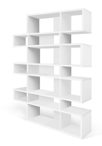 TEMAHOME London Bookcase 003 - Vit - 156x220x34 cm