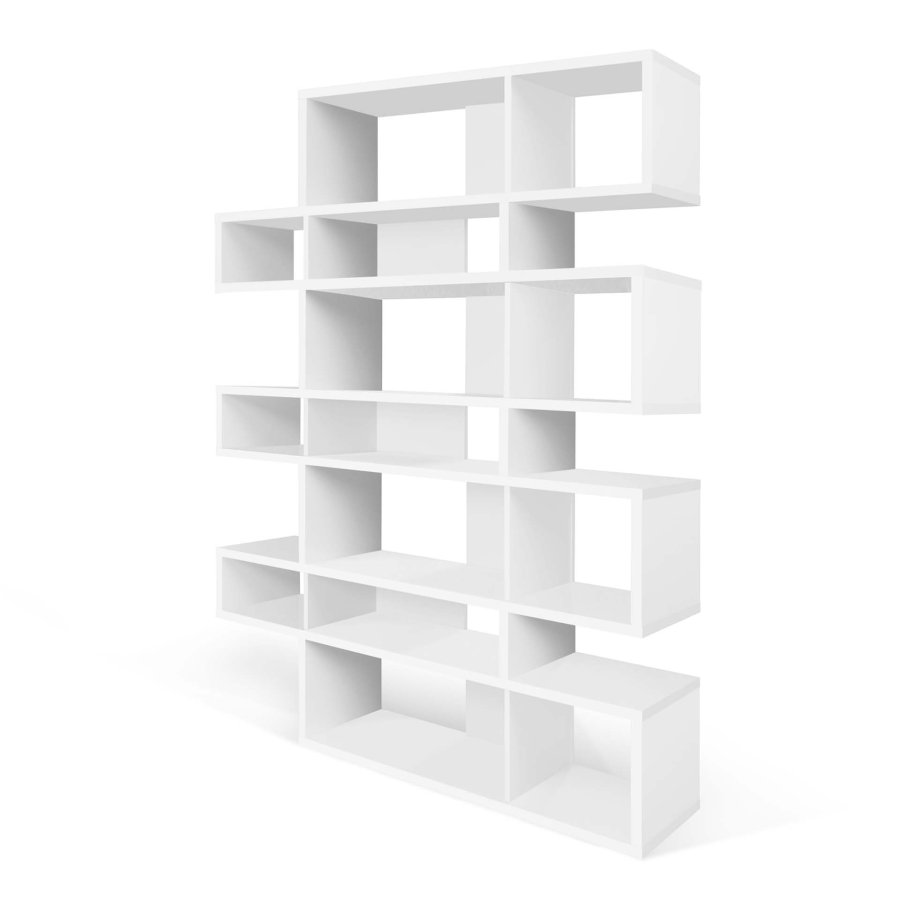 TEMAHOME London Bookcase 003 - Vit - 156x220x34 cm