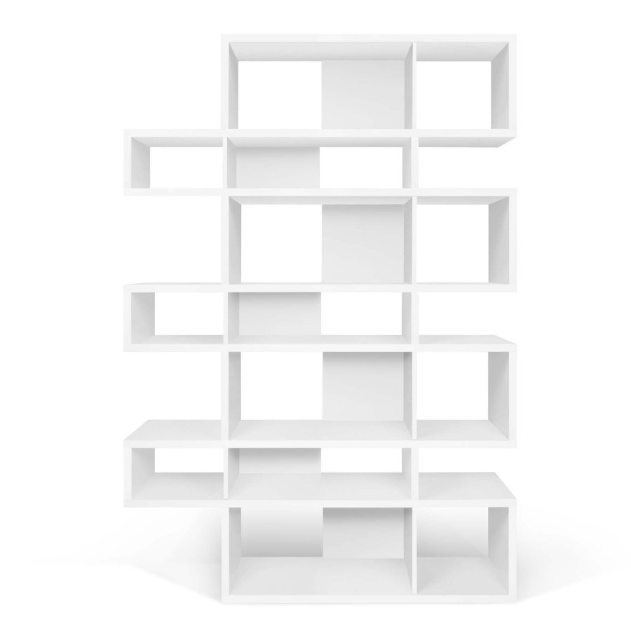 TEMAHOME London Bookcase 003 - Vit - 156x220x34 cm