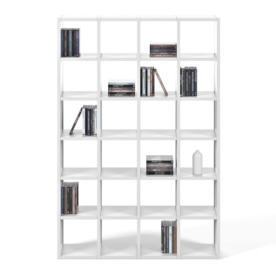TEMAHOME Pombal 2010-001 Bokhylla - Vit (151x224 cm)