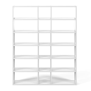 TEMAHOME Pombal Hyllsystem 2010-018 - Vit, 224x182 cm