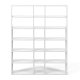 TEMAHOME Pombal Hyllsystem 2010-018 - Vit, 224x182 cm