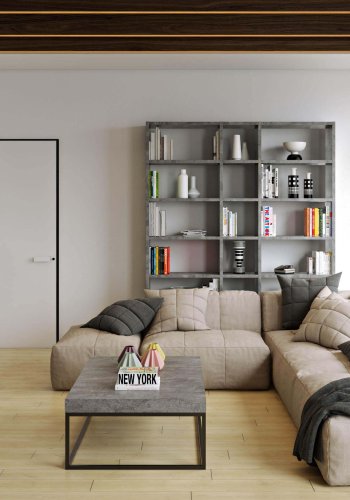 TEMAHOME Pombal 2010-018 - Gr� betonglook, 182x224 cm