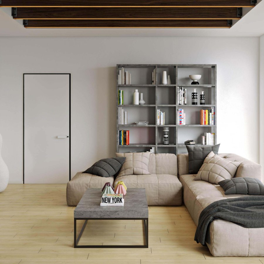 TEMAHOME Pombal 2010-018 - Gr� betonglook, 182x224 cm